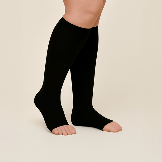 moova™ Toeless Wide Compression Socks For Pain Relief - Moova.