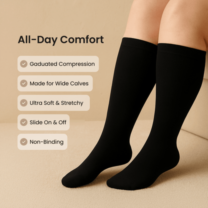 moova™ Wide Compression Socks For Pain Relief - Moova.